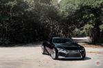 Lexus LC500 Obsidian on Vossen Wheels (VPS-305T) 2019 года